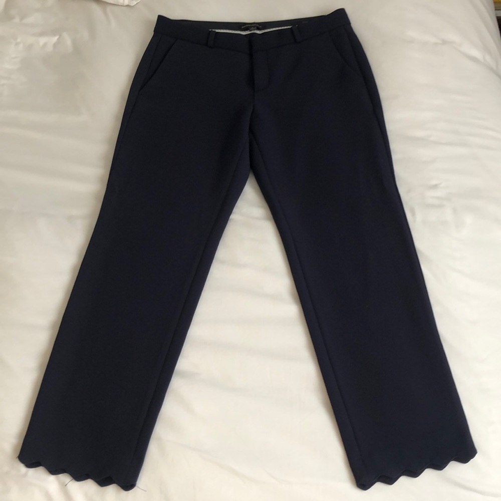 Banana Republic Navy Blue Cropped Pants